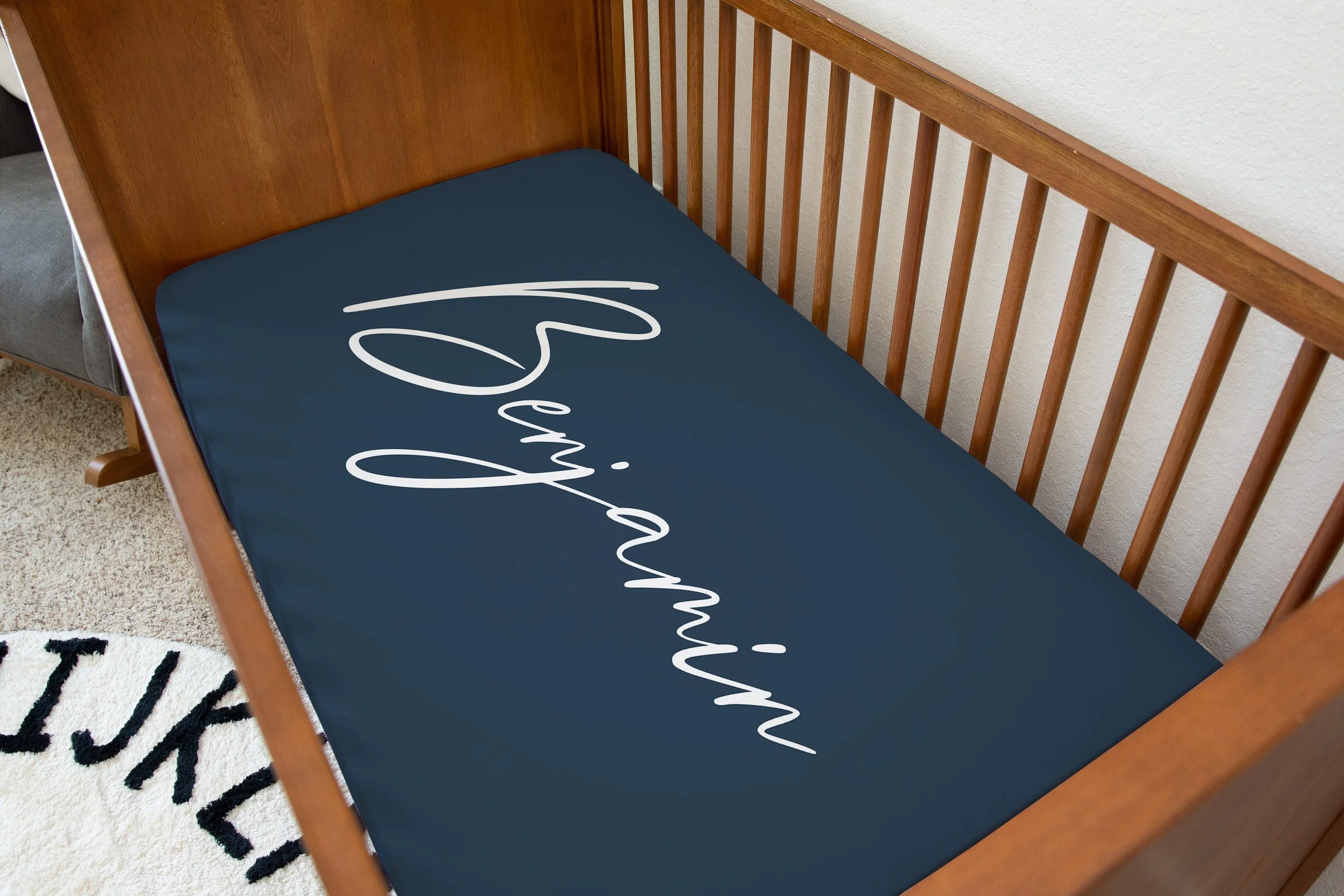Crib sheets best sale personalized